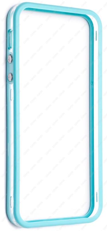 

Чехол NoBrand для Apple iPhone 5 Transparent Blue, Голубой