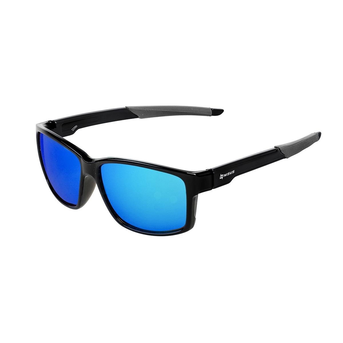 Спортивные солнцезащитные очки унисекс Nisus N-OP-PF2015 синие