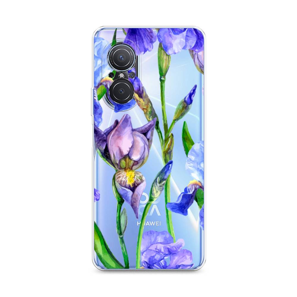 

Чехол Awog на Huawei Nova 9 SE "Синие ирисы", Фиолетовый;голубой;зеленый, 6107250-8