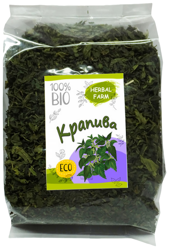 

Лакомство для грызунов Herbal Farm листья и стебли крапивы 100 г