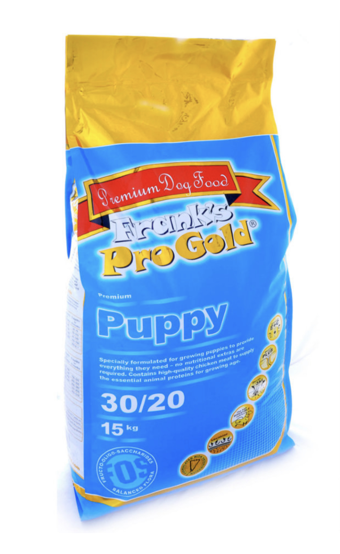 Сухой корм для щенков Frank's ProGold Puppy 30/20 урица по-королевски, 15 кг