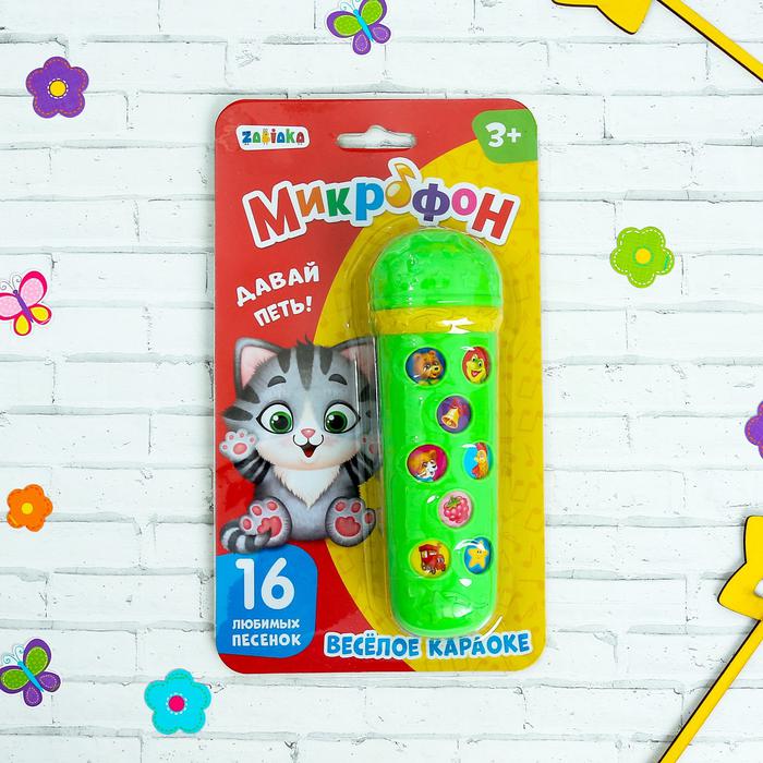 

ZABIAKA "Веселые мелодии", 16 песенок, зеленый
