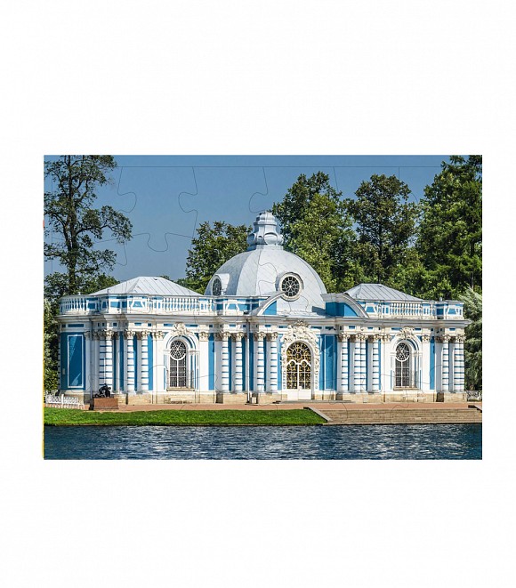 

Пазл (плоский на подложке) 24эл. - Царское село. ПАВИЛЬОН "ГРОТ"