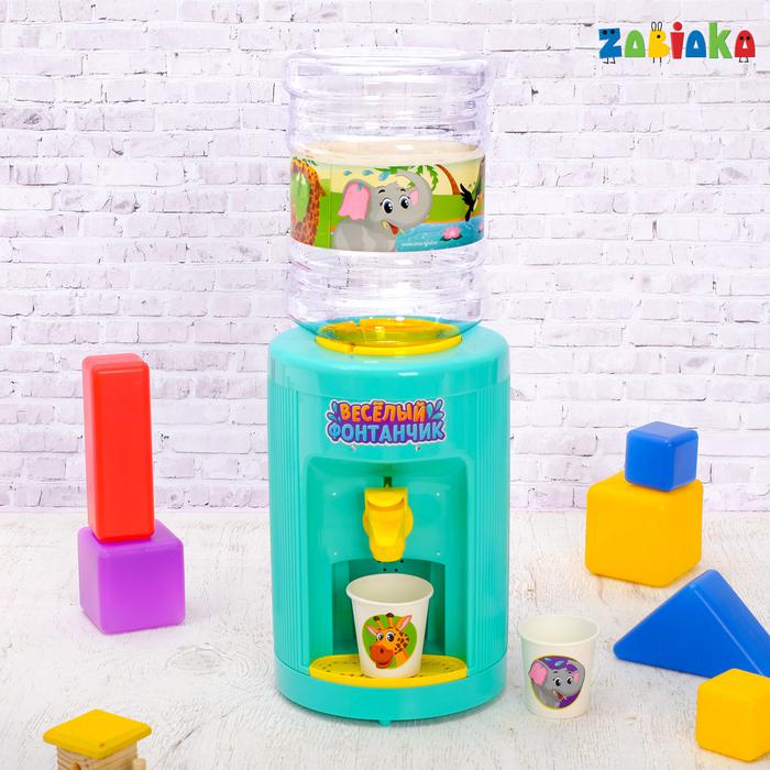 

ZABIAKA "Веселый фонтанчик", с бутылкой и стаканчиками