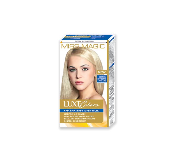 Краска Miss Magic Luxe Colors Super Blondmiss осветлитель для волос блондирующий порошок супер блонд super blond