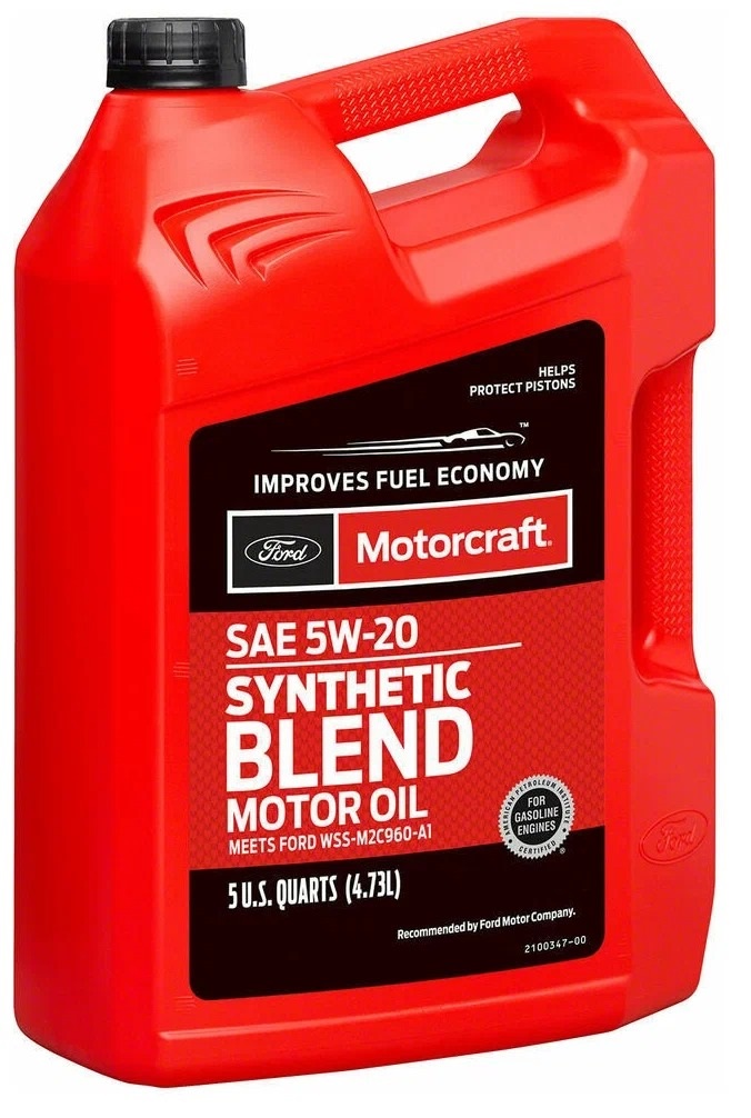 фото Моторное масло "ford" motorcraft synthetic blend motor oil 5w30 (4,73 л) ford xo5w305