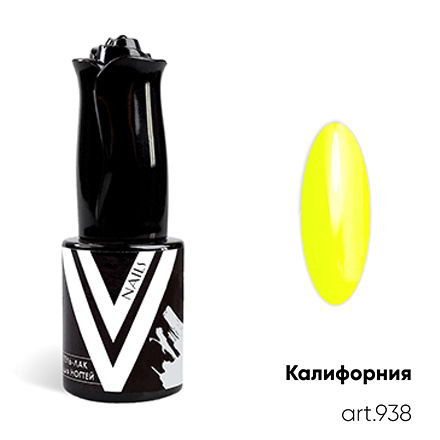 

Гель-лак Vogue Nails желтый неоновый плотный 10 мл
