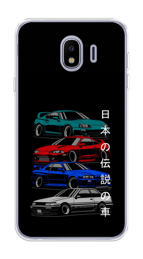 

Чехол Awog на Samsung Galaxy J4 "JDM Legend cars", Зеленый;красный;синий, 26450-5