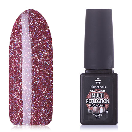 фото Гель-лак planet nails multi reflection №323