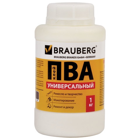 

Brauberg 1 кг универсальный (бумага, картон, дерево)