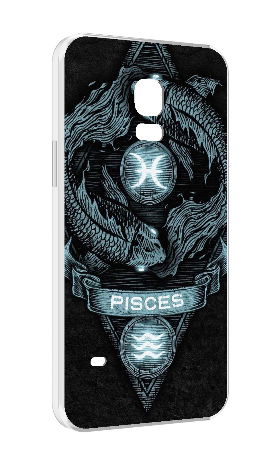 

Чехол MyPads знак зодиака рыбы 4 для Samsung Galaxy S5 mini, Прозрачный, Tocco