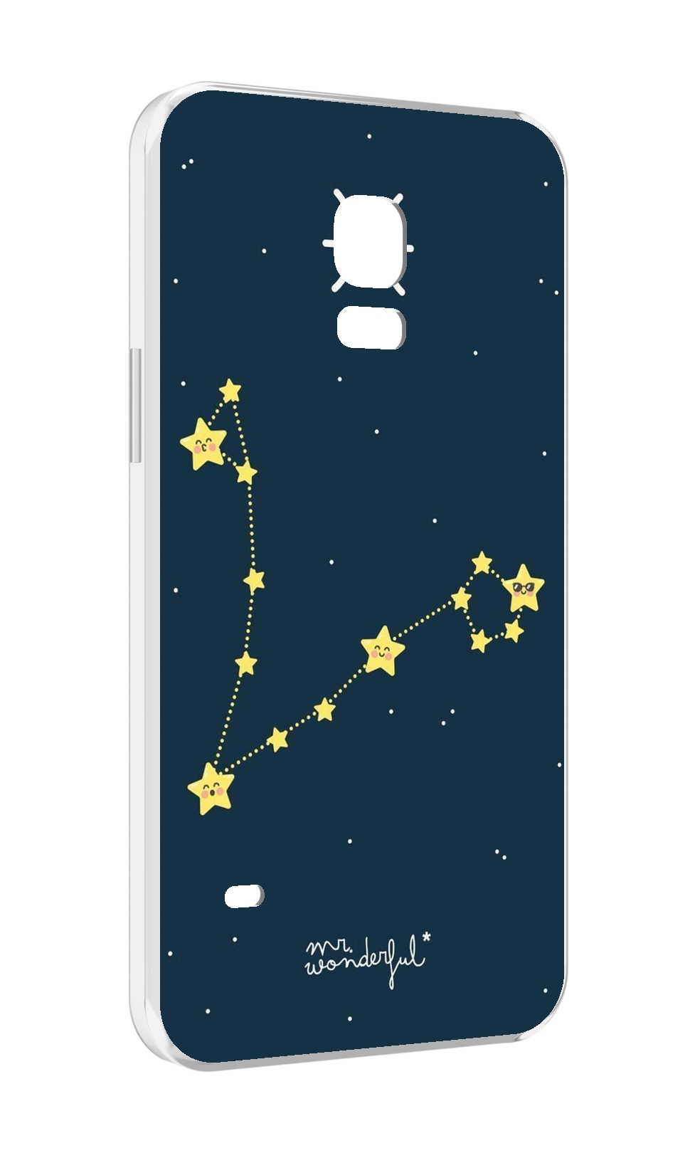 

Чехол MyPads знак зодиака рыбы 1 для Samsung Galaxy S5 mini, Прозрачный, Tocco