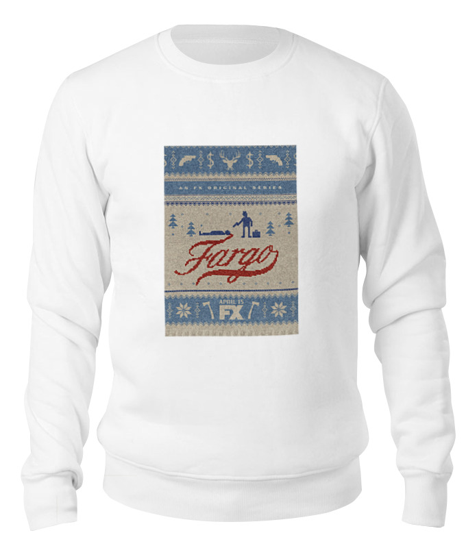 

Свитшот унисекс Printio Фарго / fargo белый XS, Фарго / fargo