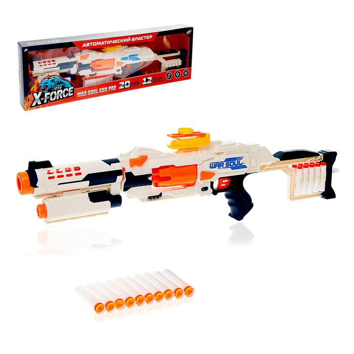 Игрушка Woow Toys War soul gun pro, стреляет мягкими пулями, на батарейках