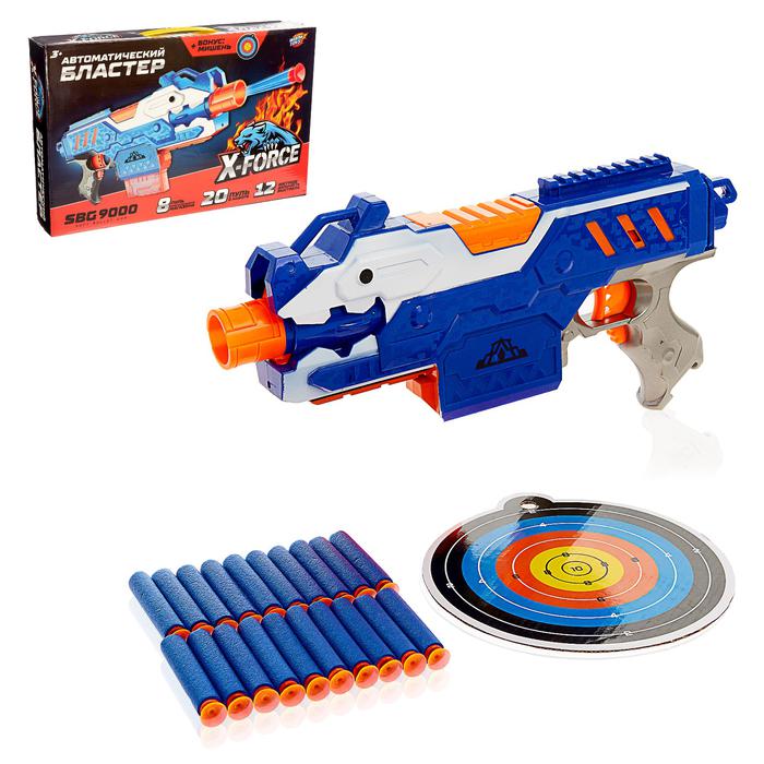 Игрушка Woow Toys SBG 9000, стреляет мягкими пулями, на батарейках