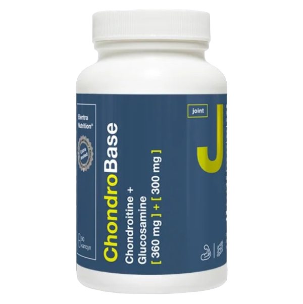 

Элентра Elentra nutrition хонндроитин+глюкозамин chondrobase капс. 1050мг 90 шт