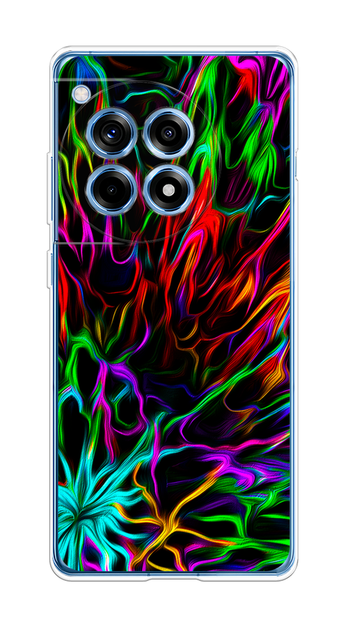 

Чехол на OnePlus Ace 3 "Разноцветные разводы", Голубой;зеленый;оранжевый, 154550-1