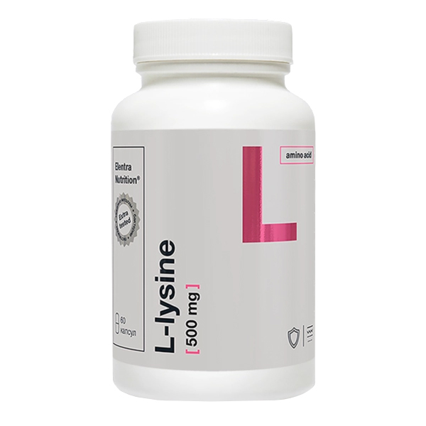 Элентра Elentra nutrition L-лизин капсулы 762мг 60 шт