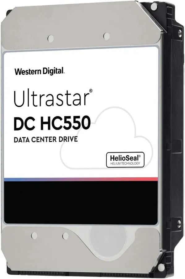 

Жесткий диск WD Ultrastar DC HC550 16 ТБ (WUH721816AL5204), Ultrastar DC HC550