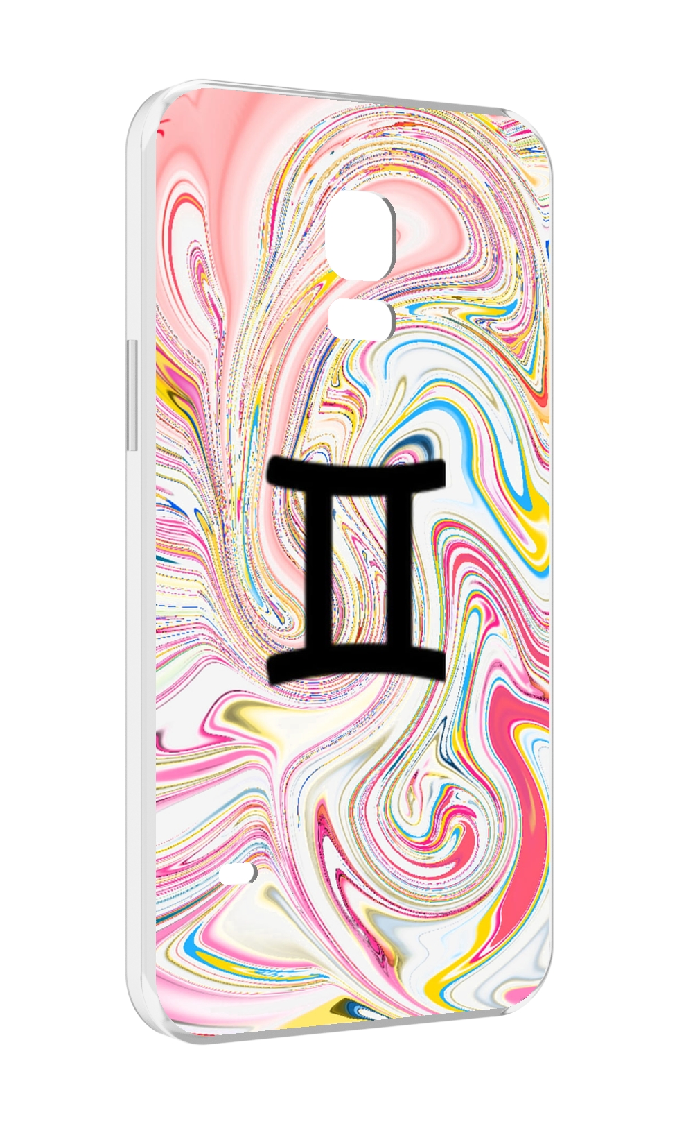 

Чехол MyPads знак зодиака близнецы 2 для Samsung Galaxy S5 mini, Прозрачный, Tocco