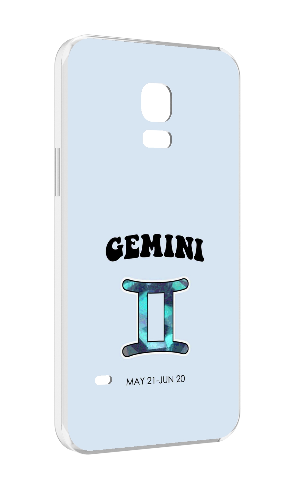 

Чехол MyPads знак зодиака близнецы 1 для Samsung Galaxy S5 mini, Прозрачный, Tocco