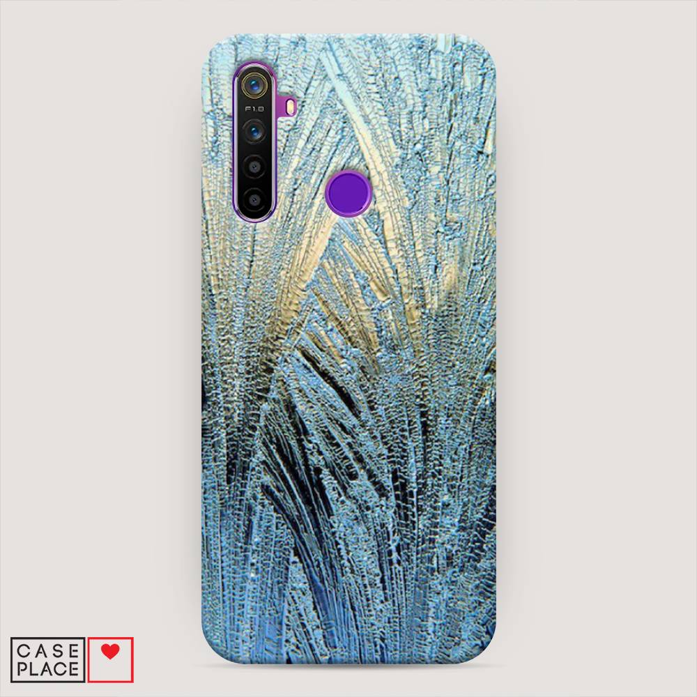 

Пластиковый чехол "Лёд" на Realme 5, 251520-3