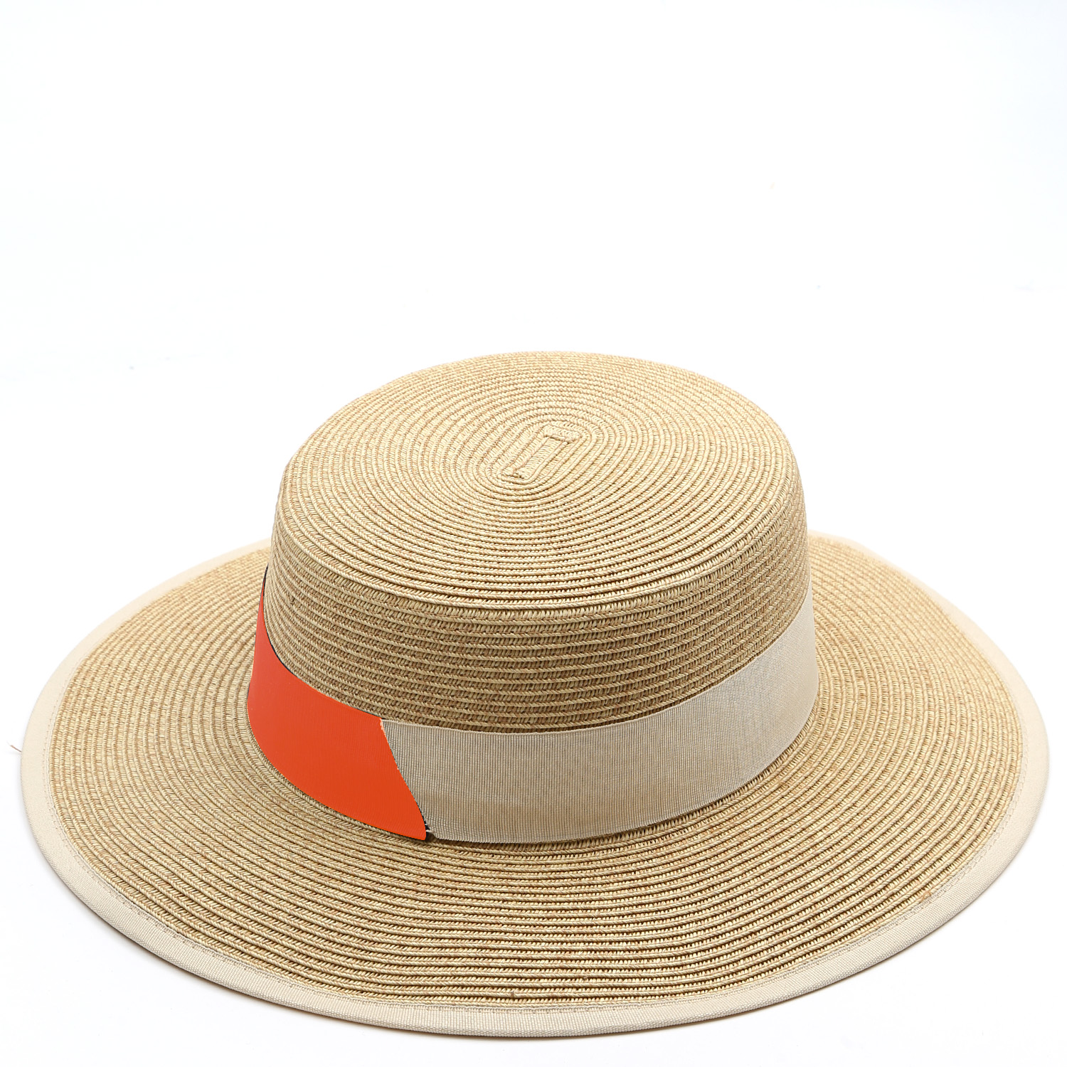 Шляпа женская FABRETTI WG10, бежевый/оранжевый