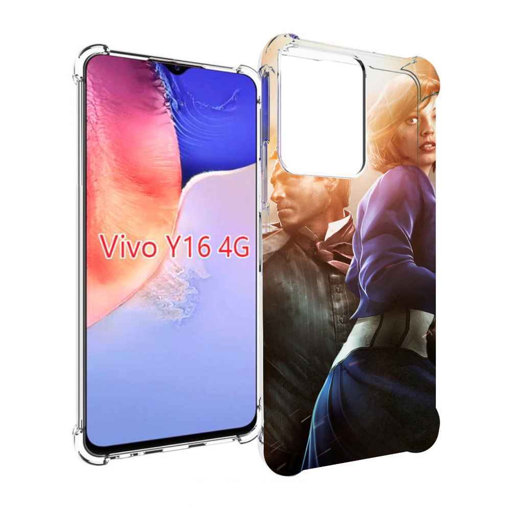 

Чехол MyPads Bioshock Infinite для Vivo Y16 4G/ Vivo Y02S, Прозрачный, Tocco