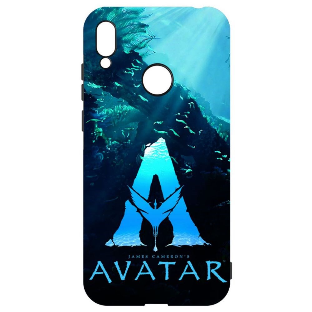 

Чехол-накладка Софт Аватар - Цветное лого для Honor 8A Prime, Черный