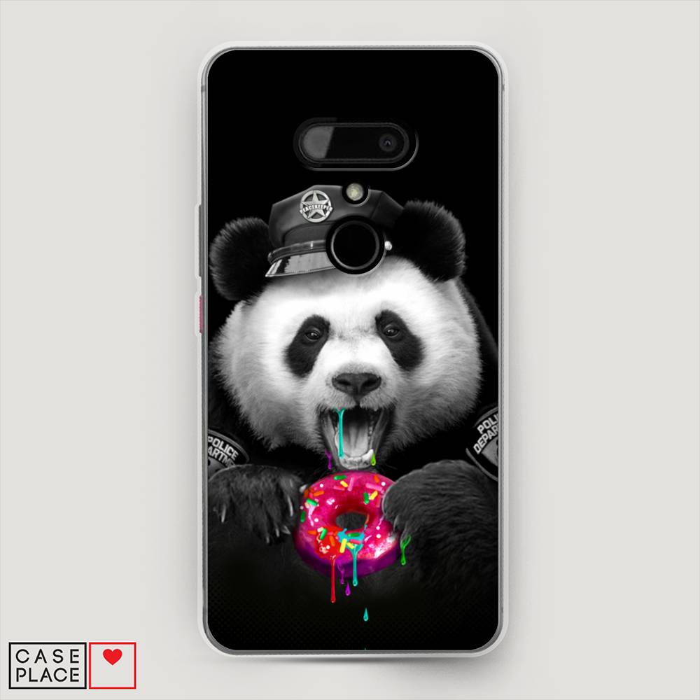 

Чехол Awog на HTC U12 / Эйчтиси U12 "Панда police", Разноцветный, 102050-2