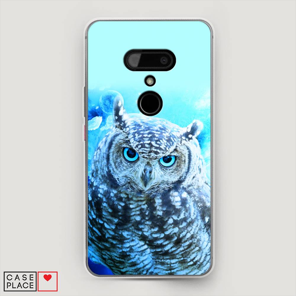 

Чехол Awog на HTC U12 / Эйчтиси U12 "Сова арт 7", Разноцветный, 102050-1