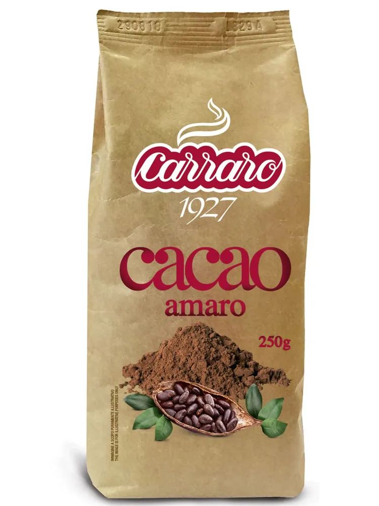 Растворимое какао Carraro Cacao Amaro 250 гр