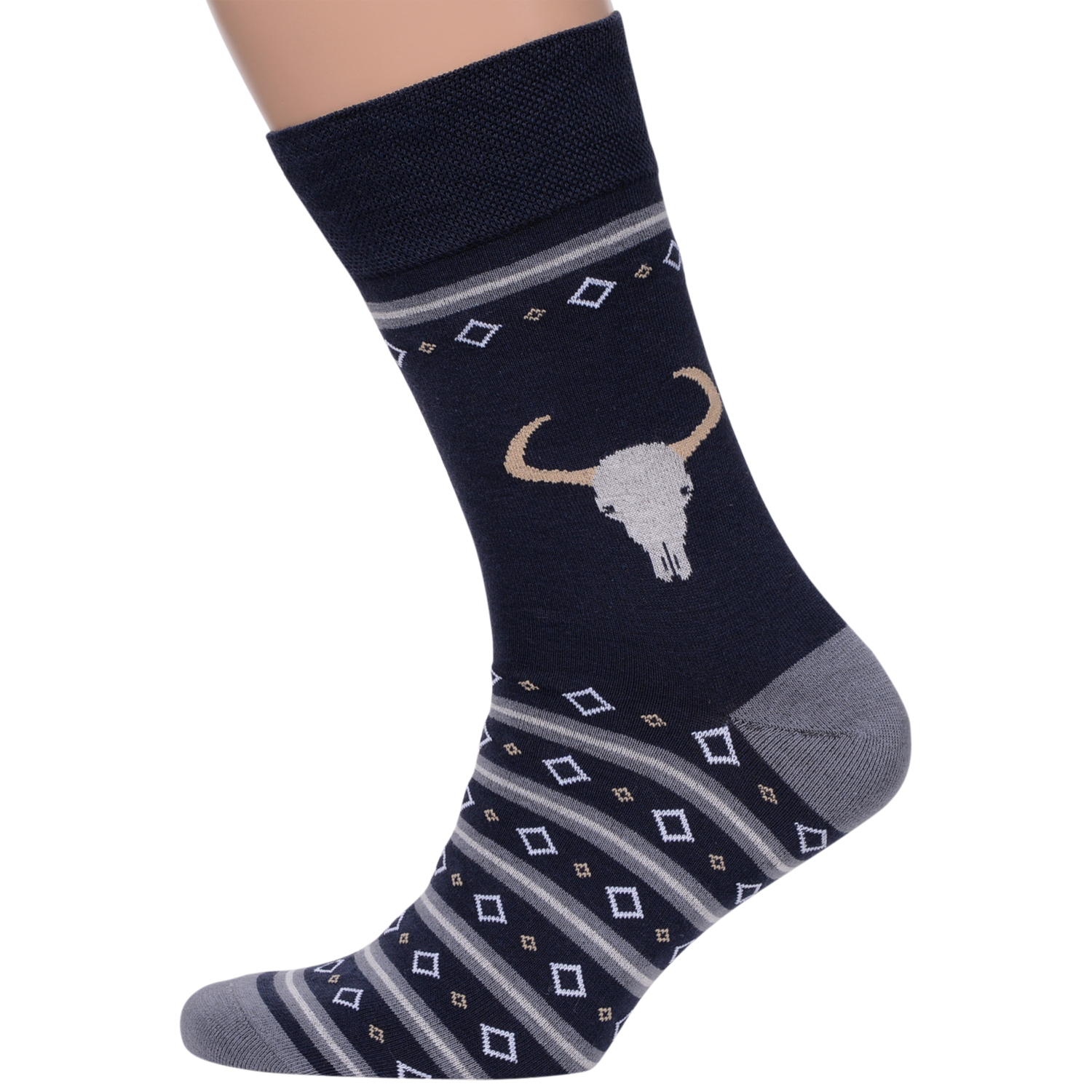 

Носки MoscowSocksClub nm-407 синие 25 (38-40), nm-407