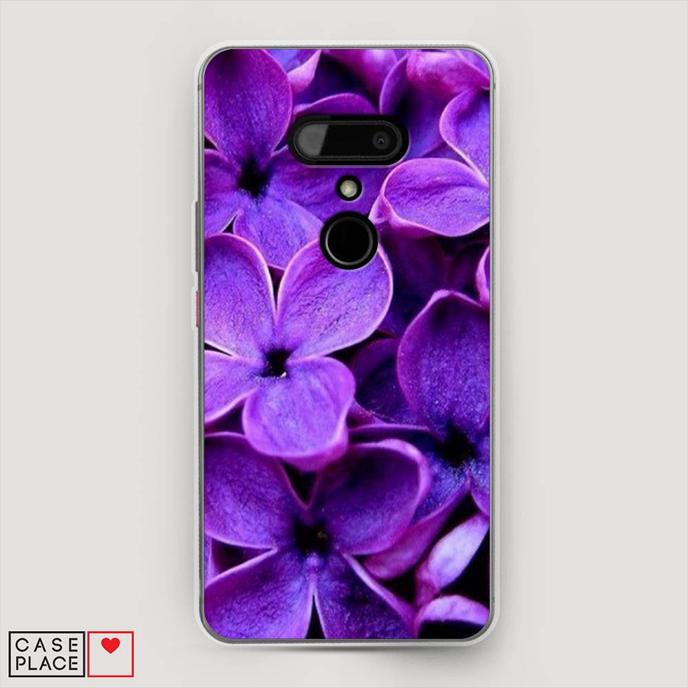 

Чехол Awog на HTC U12 / Эйчтиси U12 "Сирень крупная", 102050-8