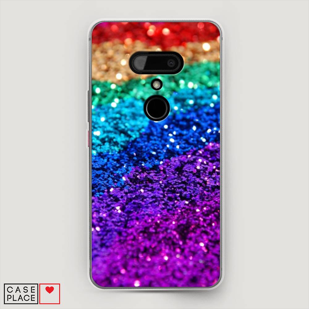 

Чехол Awog на HTC U12 / Эйчтиси U12 "Блестящая радуга рисунок", 102050-3