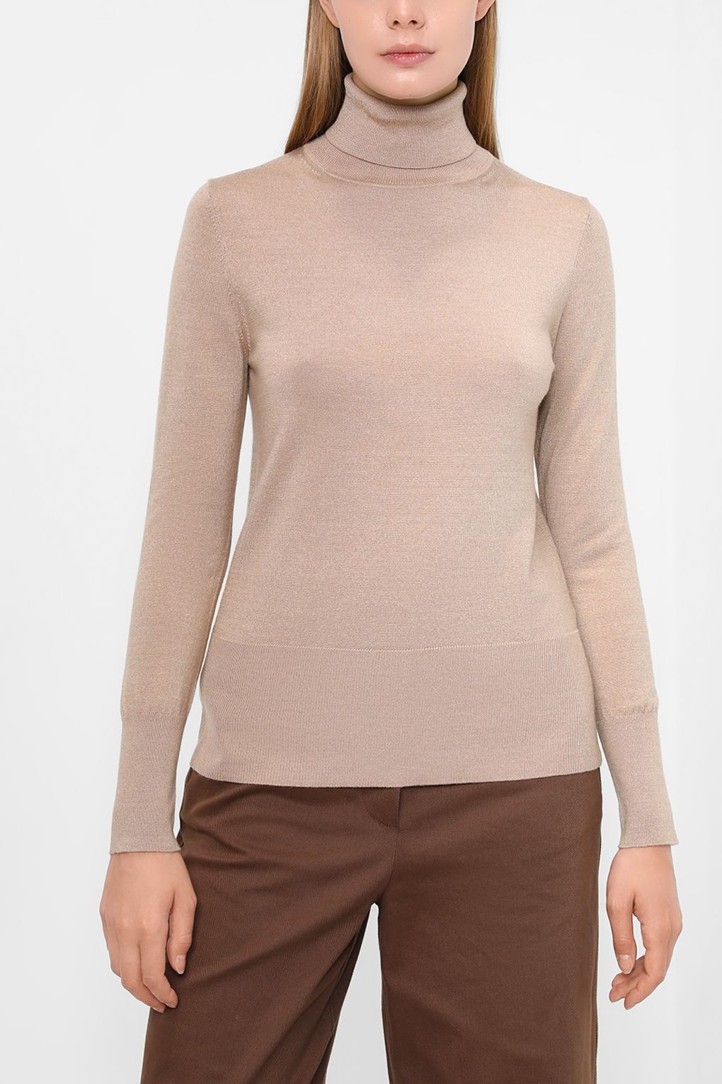 

Водолазка женская Auranna AU2210T3438CD-017 бежевая L, AU2210T3438CD-017