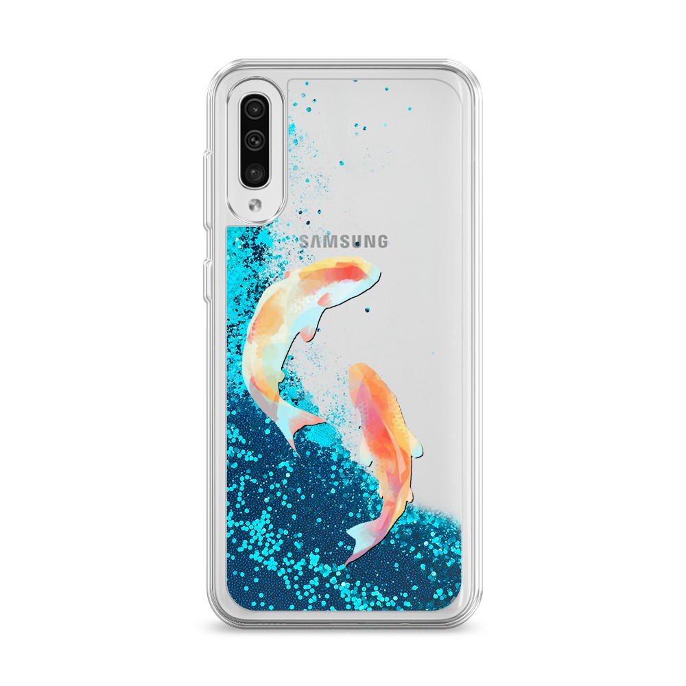 

Чехол Awog на Samsung Galaxy A50/A30S "Акварельные карпы", Разноцветный, 27793-1