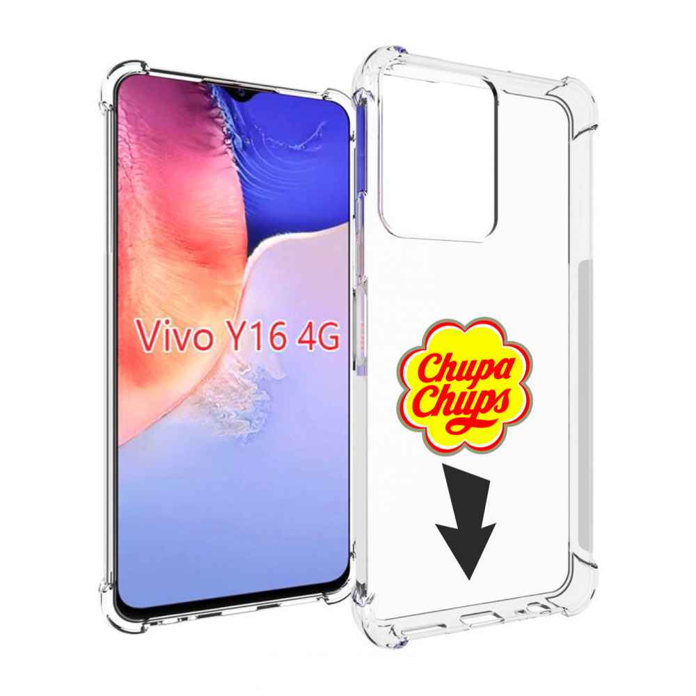 

Чехол MyPads чупа чупс для Vivo Y16 4G/ Vivo Y02S, Прозрачный, Tocco