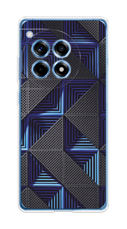 

Чехол на OnePlus Ace 3 "IBM", Серый;синий, 154550-1