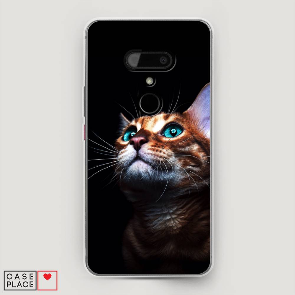 

Чехол Awog на HTC U12 / Эйчтиси U12 "Мечтательный кот", Разноцветный, 102050-1
