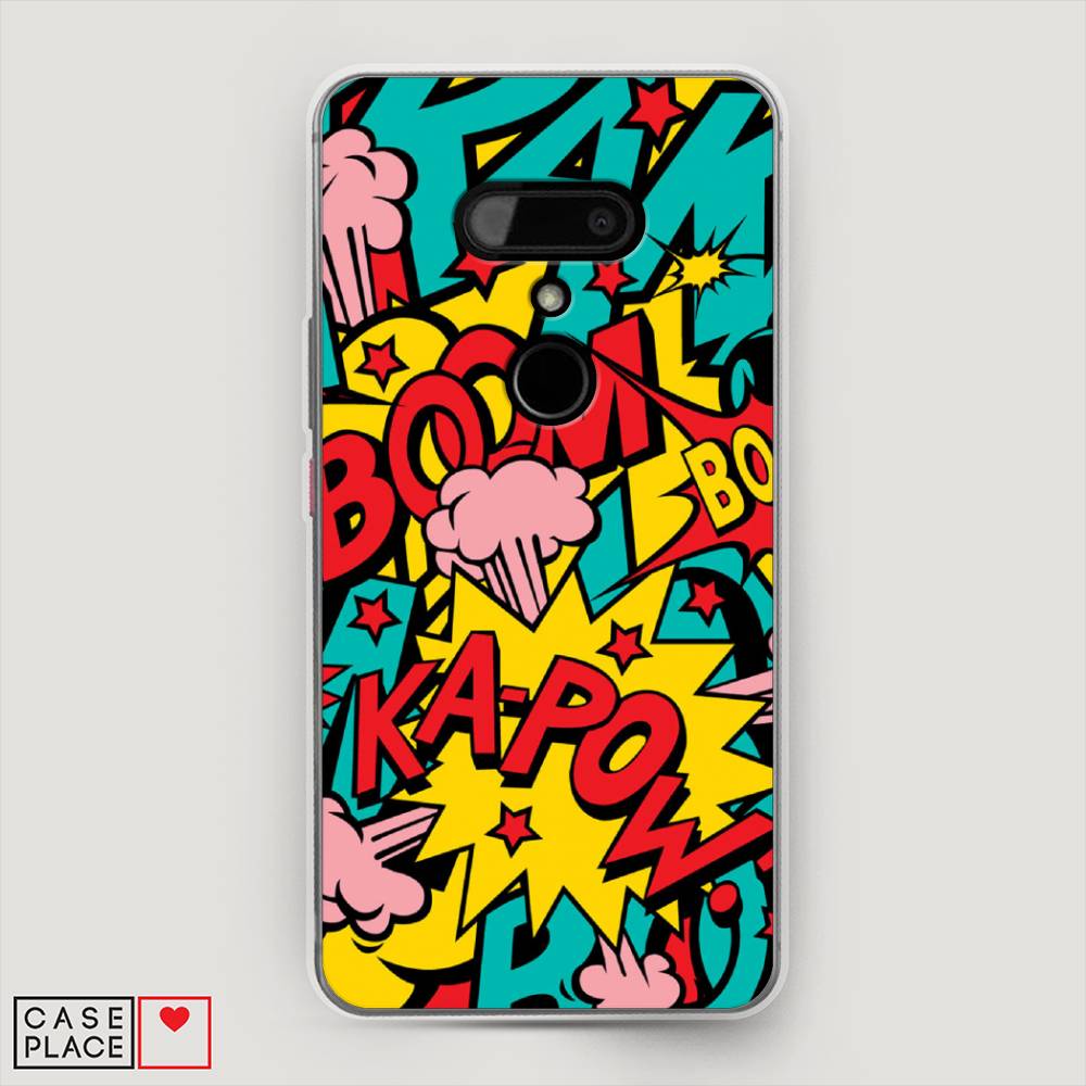 

Чехол Awog на HTC U12 / Эйчтиси U12 "Постер pop art", Разноцветный, 102050-9