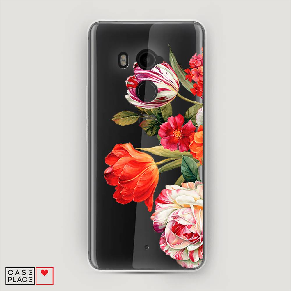 

Чехол Awog на HTC U11 Plus / Эйчтиси U11 Plus "Весенний букет", Разноцветный, 102150-8