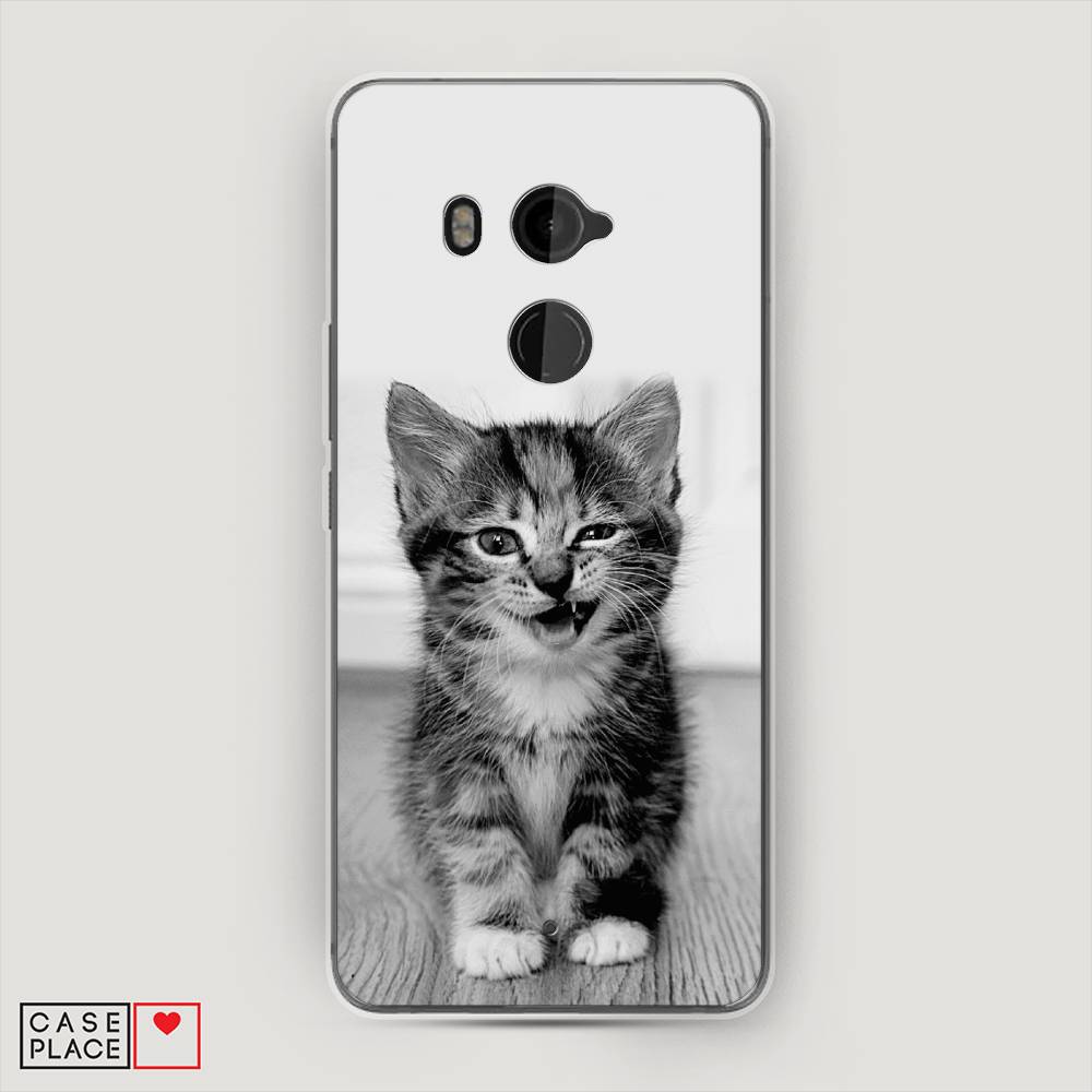 

Чехол Awog на HTC U11 Plus / Эйчтиси U11 Plus "Подмигивающий котенок", Разноцветный, 102150-1