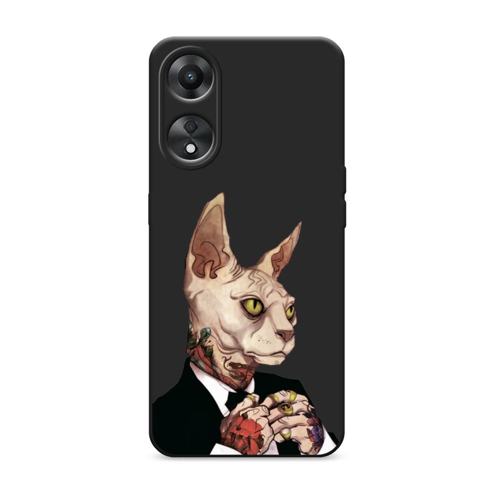 

Чехол Awog на Oppo A78 5G "Татуированный сфинкс", Бежевый;черный;красный, 2513052-1