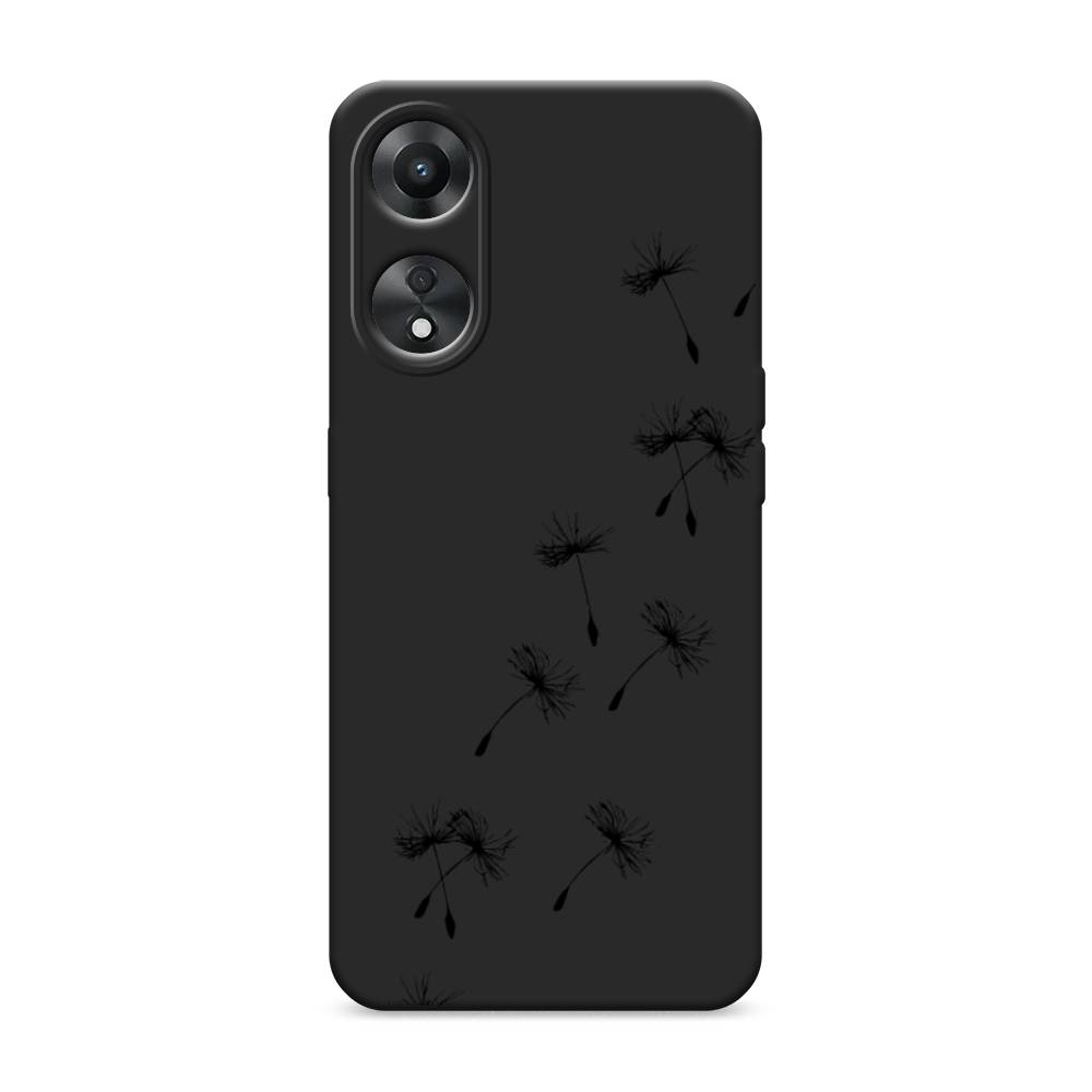 

Чехол Awog на Oppo A78 5G "Летящие одуванчики", Черный, 2513052-1