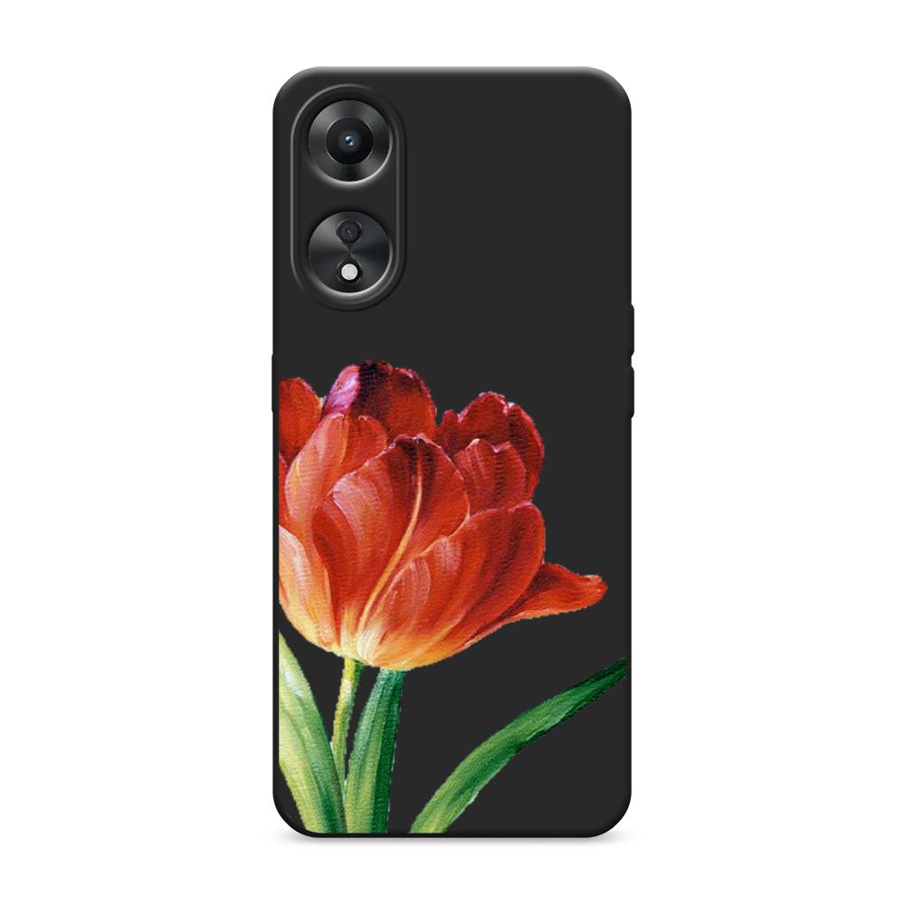 

Чехол Awog на Oppo A78 5G "Красный тюльпан", Оранжевый;зеленый, 2513052-1
