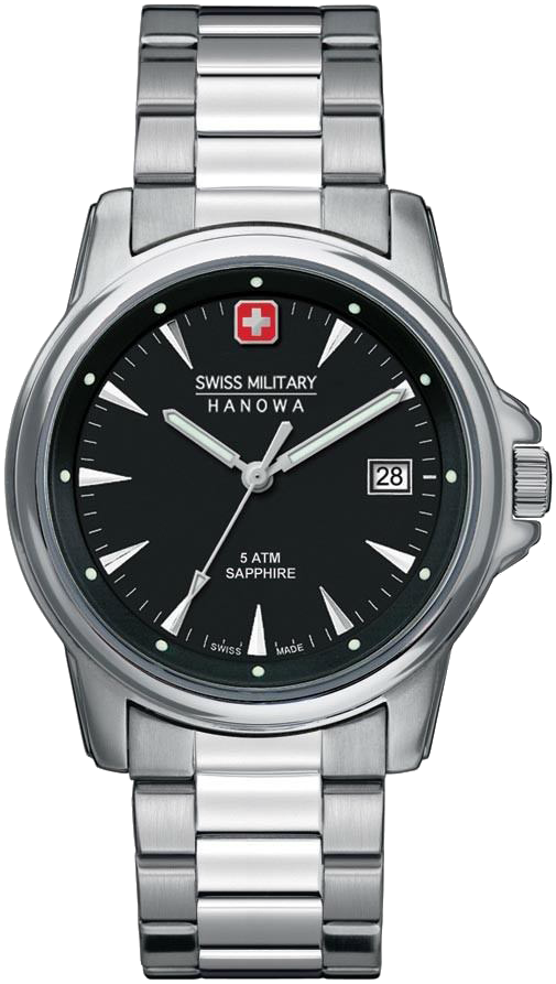 Наручные часы мужские Swiss Military Hanowa 06-5230.7.04.007 серебристые