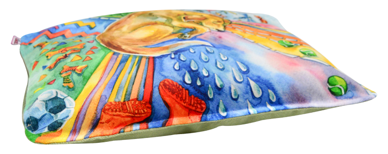 

Матрац для животных Zooexpress Сны Собака салатовый, 55 x 45 x 6 см, 2 шт
