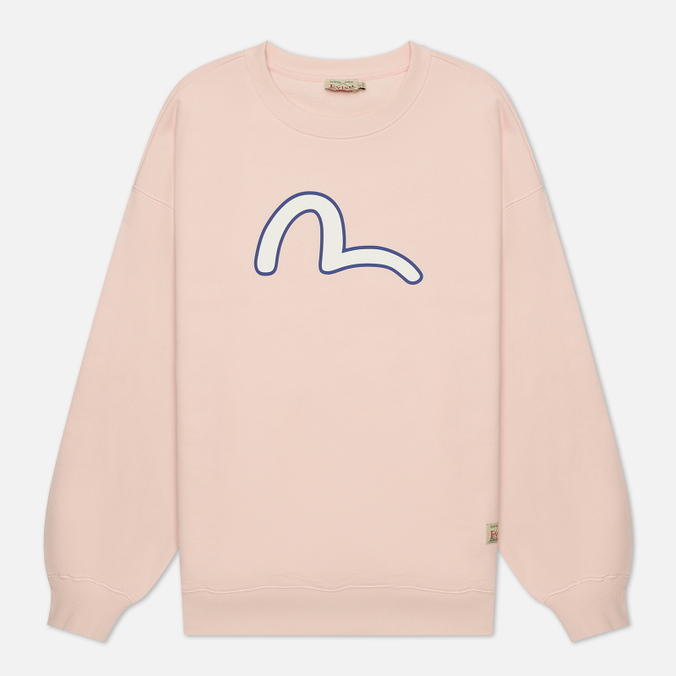 

Свитшот женский Evisu 2ESHTW2SW358OSCT-LPKX розовый S, 2ESHTW2SW358OSCT-LPKX