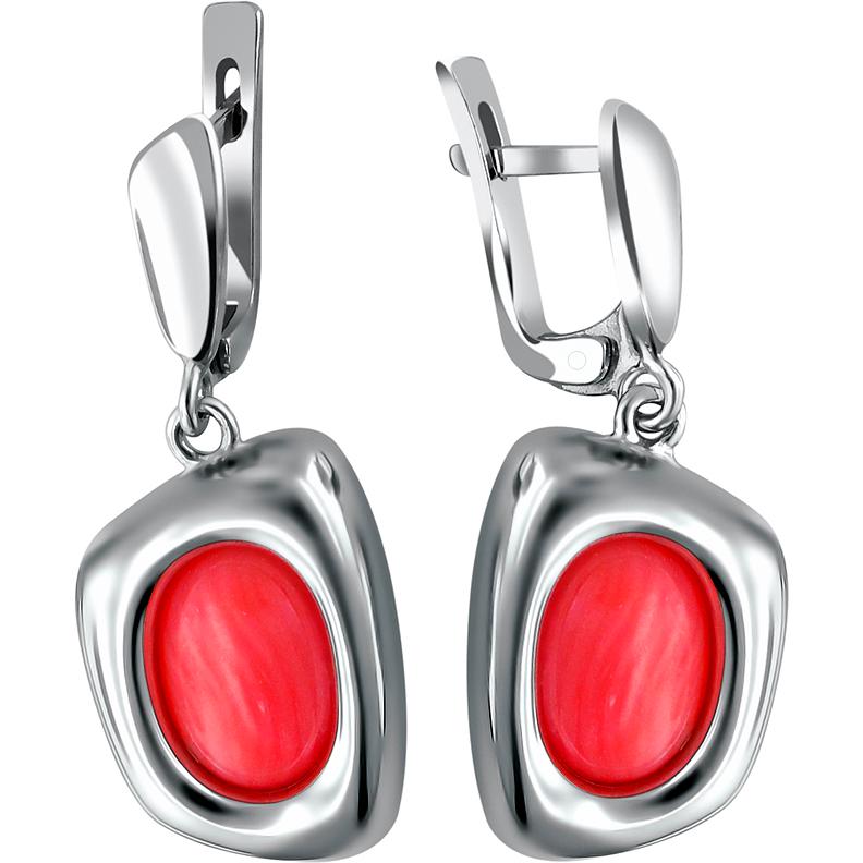 

Серьги женские из серебра Эстет К3С453546АР, яшма, К3С453546АР